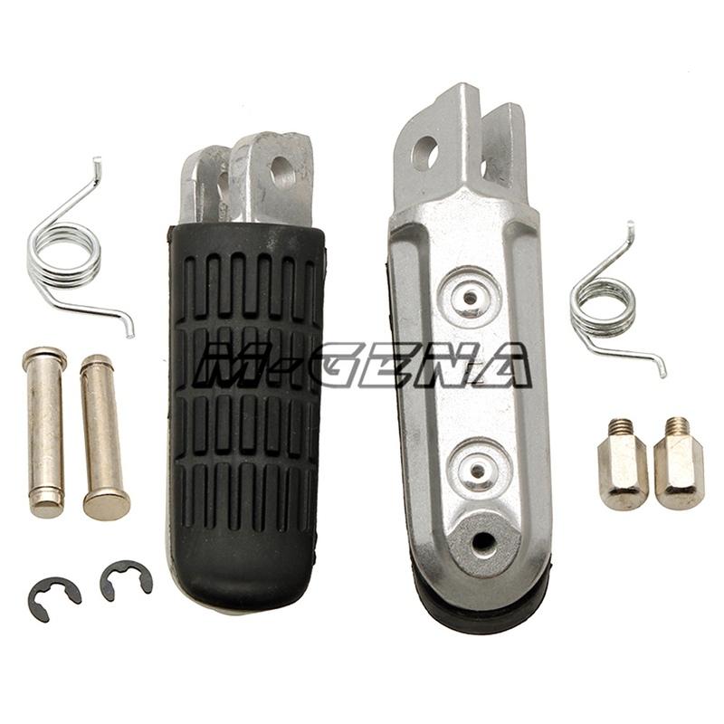 Motorcycle Front Footrests Foot pegs For Honda CBR 750F 1000F CB400 750 1300SF CBR600 F2 F3 VTR1000F VFR800 XL1000V Varadero