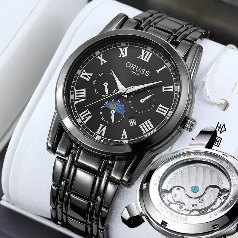 Kuaishou Uhr Herren Fälschung Mechanische Uhr Automatische Uhr Großes Zifferblatt Wasserdicht Leuchtend