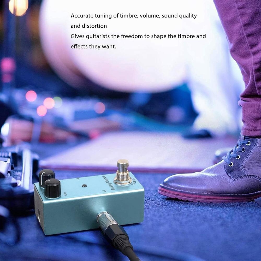 DC 9V Power Analog Chorus Pedal Aluminum Alloy Mini Effect Pedal  Stage Use