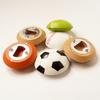 Basketball Wooden Bottle Opener Tennis Magnetic Cap Remover Sports Series Fridge Magnet  Gift