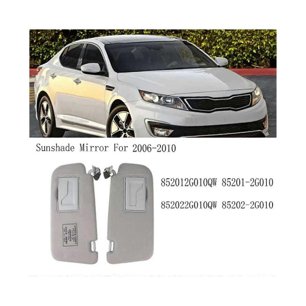 (Grey, Right) Car Inner Sun Visor Sunshade Mirror for Kia Optima Magentis 2006-2010
