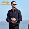 Jeep Men's Du Pont 3-Proof Stand-Up Collar Long Sleeve Sweatshirt