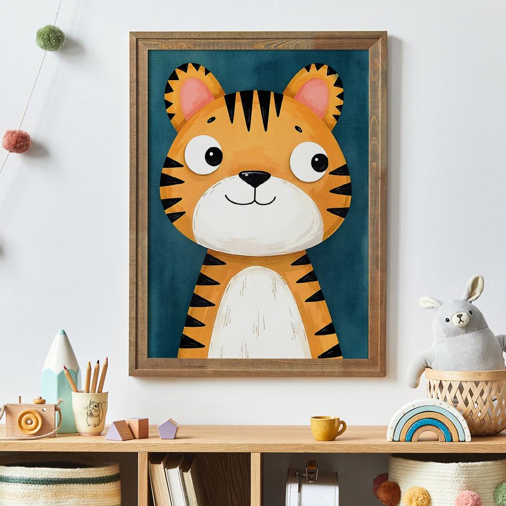 Poster Posters for Children Tiger