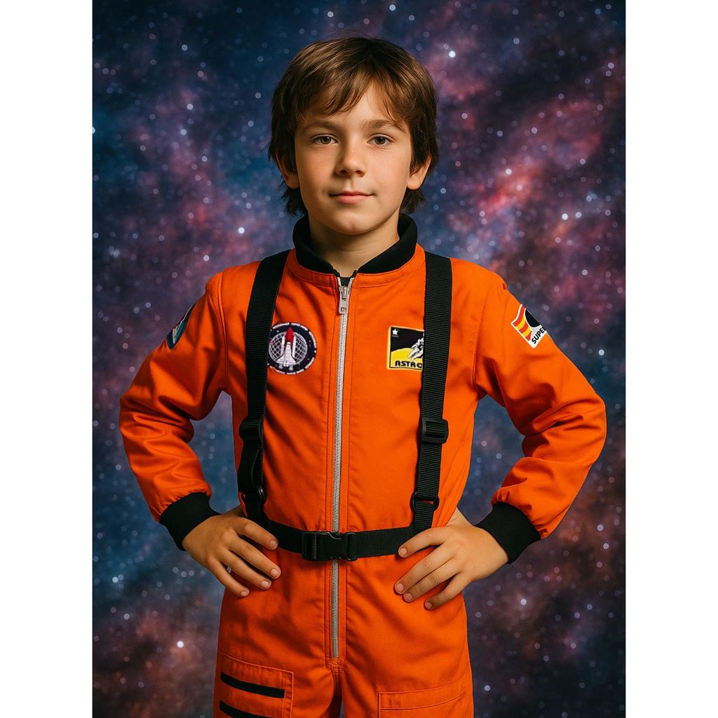 Astronaut kosmonaut kostuum nasa ruimtepak piloot 122 128 (Van de M-tag) J II 14 b