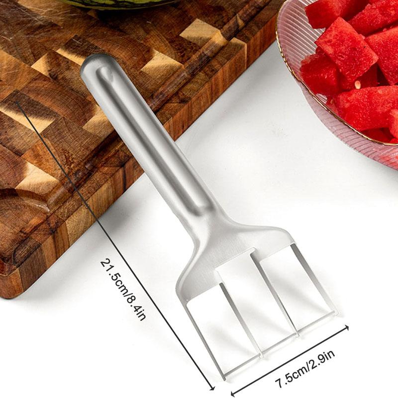 Watermelon Cutter Slicer Tool Fruit Cutter Kitchen Gadgets Fruit Knives Fork