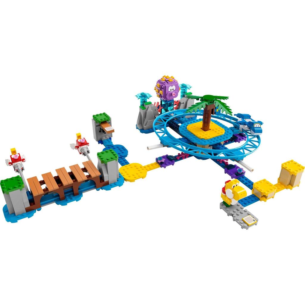 LEGO Super Mario: Big Urchin and Lifton's Surf Challenge 71400, Toy, Building Blocks, Gift, Video Game, Boys and Girls, Ages 7 and Up