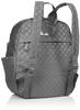 Isaac Polka Dots Backpack for Gray Women, Y71-03-05,