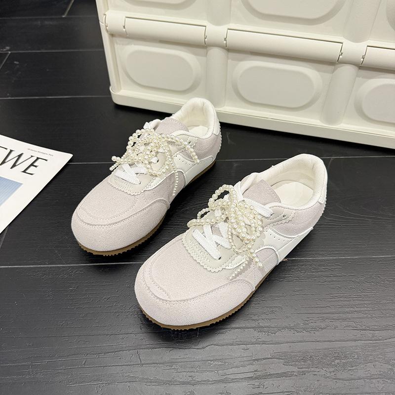 A9 Matte 2025 Spring New Korean Version Versatile Fashion Trend Casual Shoes Board Shoes German Training Shoes Women 1177-55~