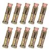 Pack of 10 Portable Sturdy Expansion Anchors Bolts Craft Supplies Accessory for Concrete Stone and Solid Brick
