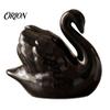 Luxury Home Accessories Ceramic Animal Figurine, Modern Minimalist Swan Fox Statue for Artistic Sculpture Wedding Cake Topper, Living Room,
