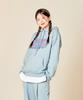 Rizris Oversized Sweat Hoodie [Powder Blue]