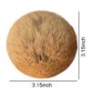 4/8/12pcs 3 Inch Furry Catnip Toy Ball Washable Soft Fluffy Interactive Cat Toy for Winter Cute Kitten Pet Interactive Gifts