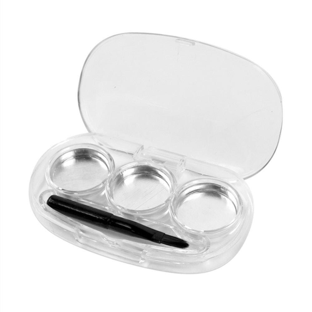 Gari 3-Color Lip Palette Eyeshadow 3 pcs Clear
