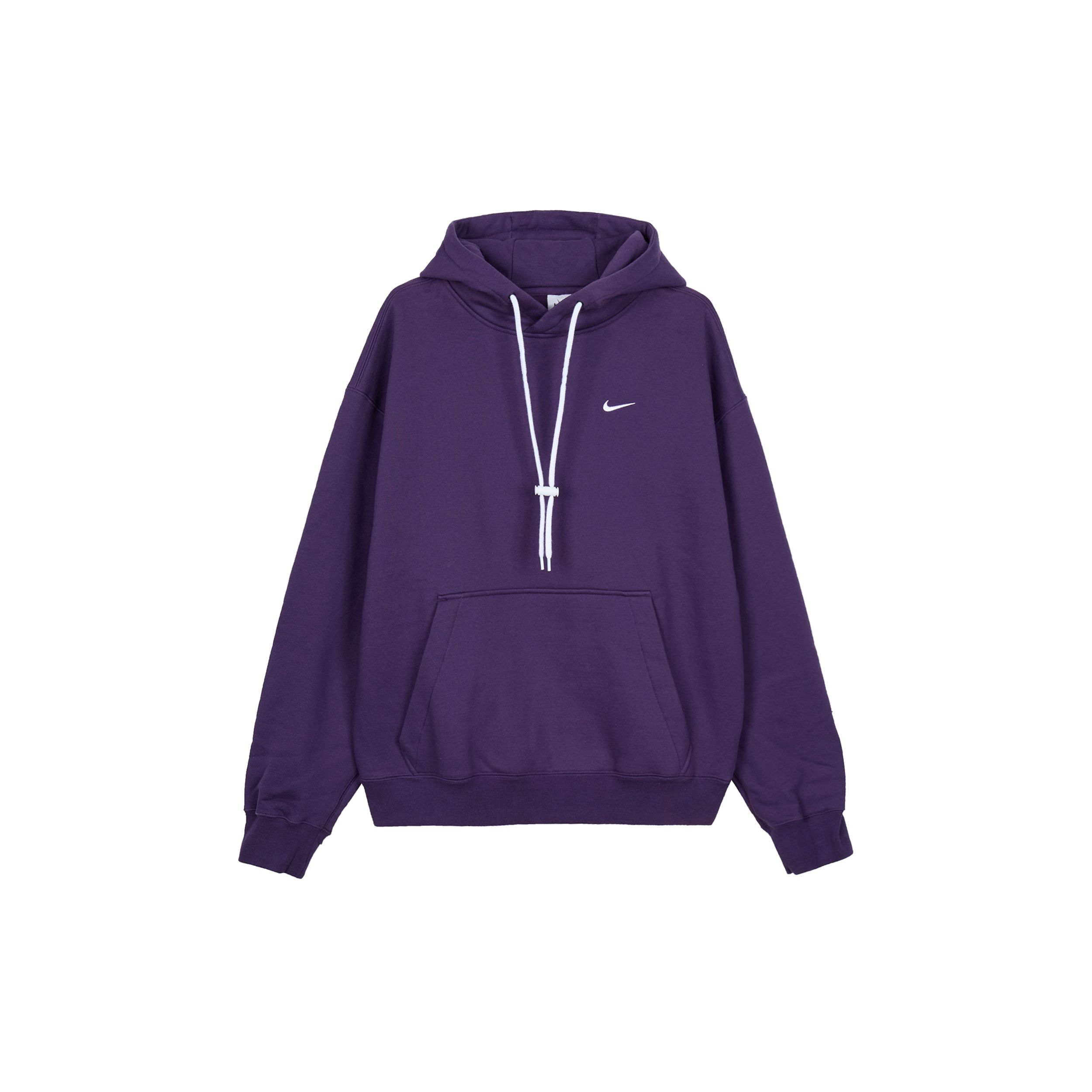 

Nike Сплошной цветной пуловер, свободная толстовка с капюшоном, толстовка с длинными рукавами, мужские топы, темно-фиолетовый CD6393-525 XS