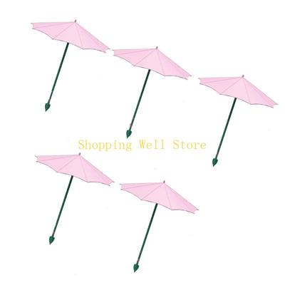 Sombrilla KX4B para Plantas para Exteriores Sombrilla Ajustable para Sol para Jardín Paraguas Impermeable Paraguas de Suelo para Exteriores Cama de Jardín