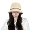 UV Straw Wide Bucket Sun UV Sun Stylish Straw Summer [easylivegogo] Women's Hat, Protection, Hat, Brim, Face-Slimming Effect, Foldable, Hat,