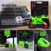 Multifunctional Vehicle Electric Jack 12V RV 5T Hydraulic Off-road with Air Pump Wrench
