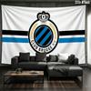 Club Brugge Wall tapestry, aesthetic printed fabric blanket, suitable for bedroom, living room, and home decor.