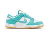 Women's Sneakers Nike Dunk Low Teal Zeal (Women's) White/Washed Teal/Kumquat