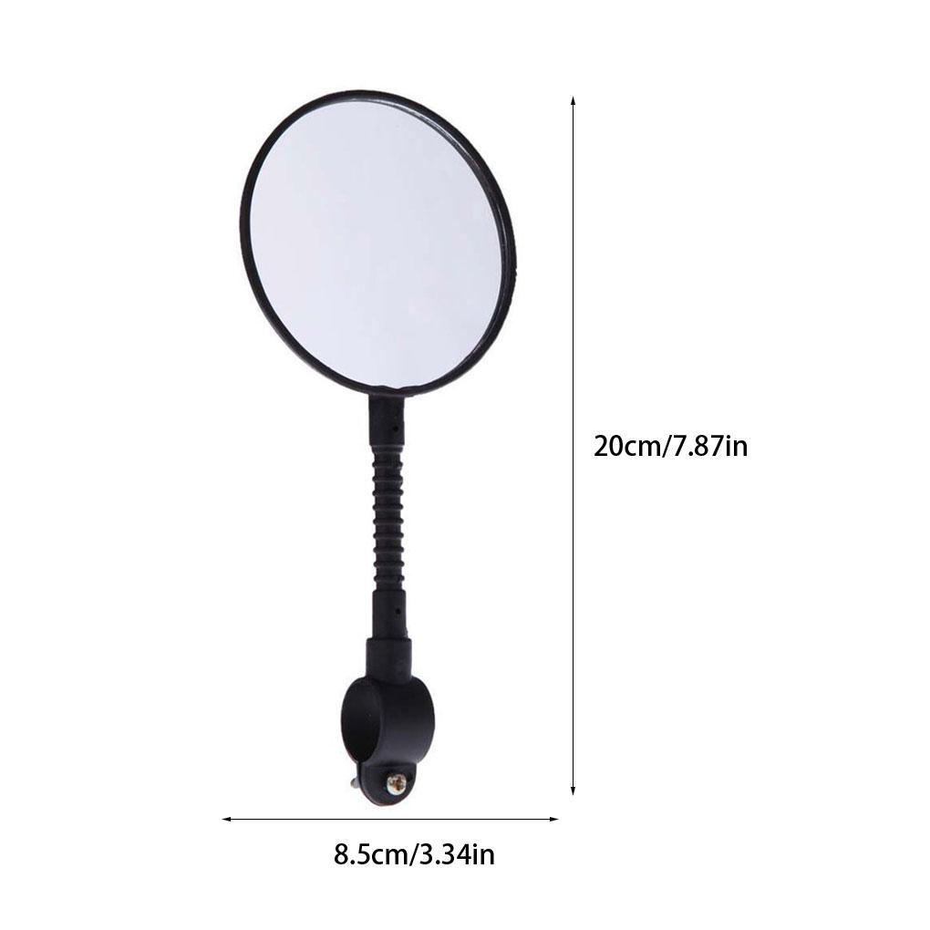 

Зеркало заднего вида для велосипеда Регулируемый рычаг для езды на велосипеде Руль Безопасный Гибкий Износостойкий Легкое зеркало заднего вида