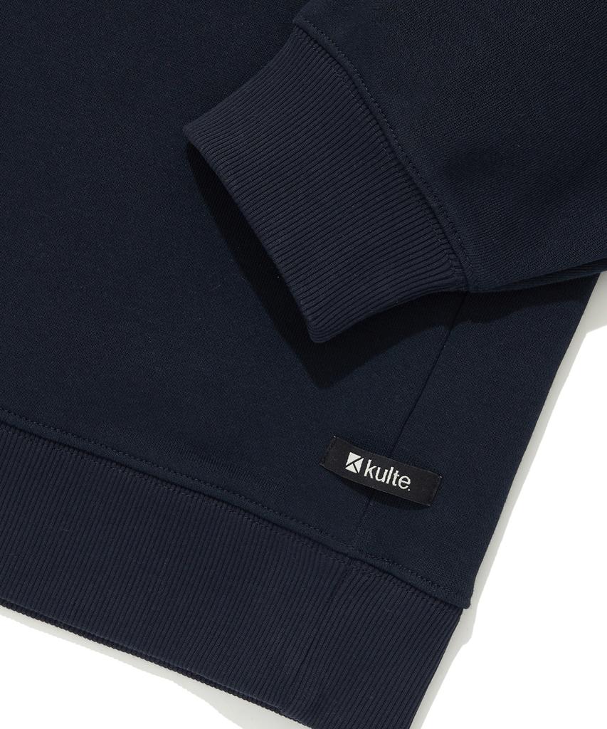 KULTE Script Chain Emb CrewneckD.Navy
