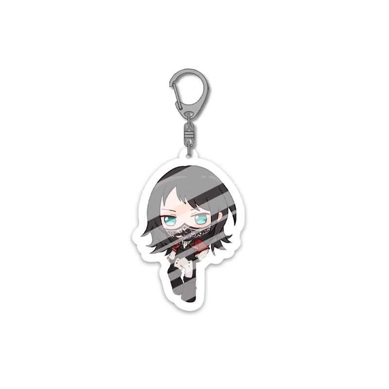 5pc Cute SD Anime Girls Key chain Ave mujica Acrylic Keychain Keyring Hanging Accessories For Fans Gift