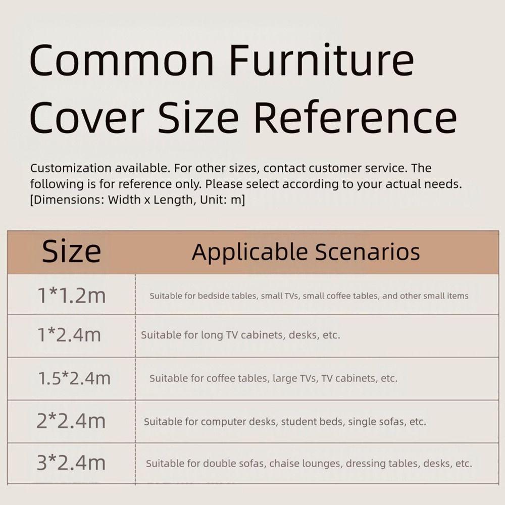 Breathable Furniture Dust Cover Mold Resistant Dust Cover Cloth New Protector Cover  Outdoor Garden