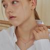 Loveenb [14K Gold] Lua Almond Lab Diamond Pendant