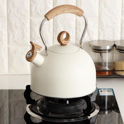 2.5L Stainless Steel Tea Kettle Water Compatible Cooker Teapot for Indoor Electric Tops Induction