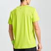 Asics Logo Crew Neck Pullover Moisture-Wicking Quick-Dry Running Comfortable Casual Sports Short Sleeve T-Shirt Men Tops Yellow Green 2011D076-300