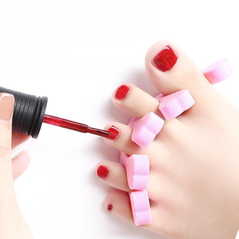 10 Pairs/pack of Nail Separators/toenail Spacers/sponges