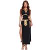 Athena Costume: Greek Goddess Halloween Outfit - S-XXL, Ancient Egyptian Mythology Queen, Party & COS Stage Wear