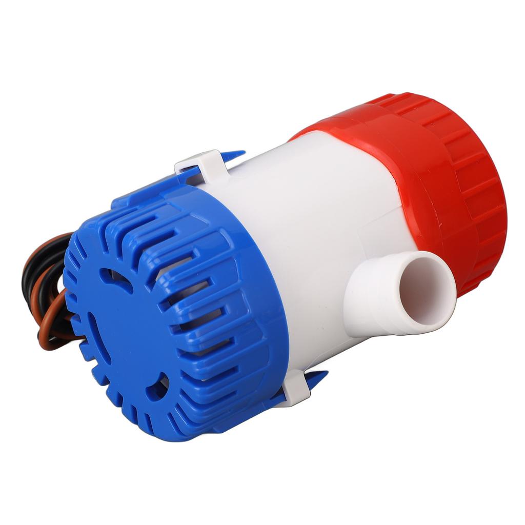 DC12V Bilge Pump Semi Automatic Mini Low Noise Electric Boat Water Pump for Ferry Yacht Ocean