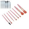 8pcs Makeup Brushes Set Portable Professional Cosmetic Blending Face Powder Brushes for Women Girls