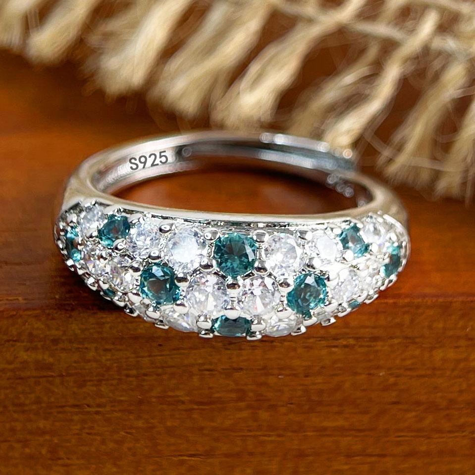 

925 Sterling Silver Rings For Women Geometric Fine Jewelry Finger Adjustable Simple Oval CZ Ring For Party Birthday Gift resizable