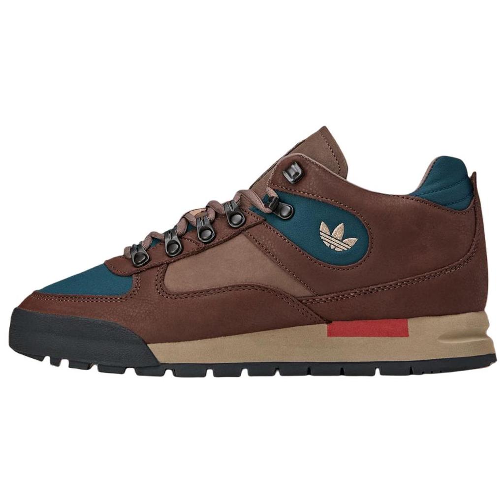 Adidas Originals Grisedale Spzl Versatile Comfortable Lifestyle Casual Shoes Unisex Casual Shoes Red Brown JR1553