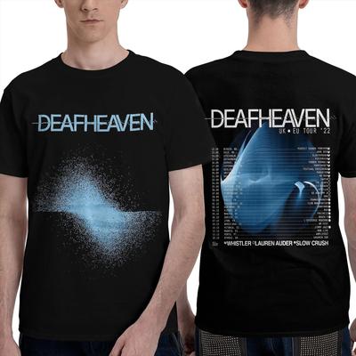 Deafheaven Band  T Shirt Men's  Pure Cotton Funny T-Shirt O Neck  Tee Shirt Short Sleeve Tops Gift Idea