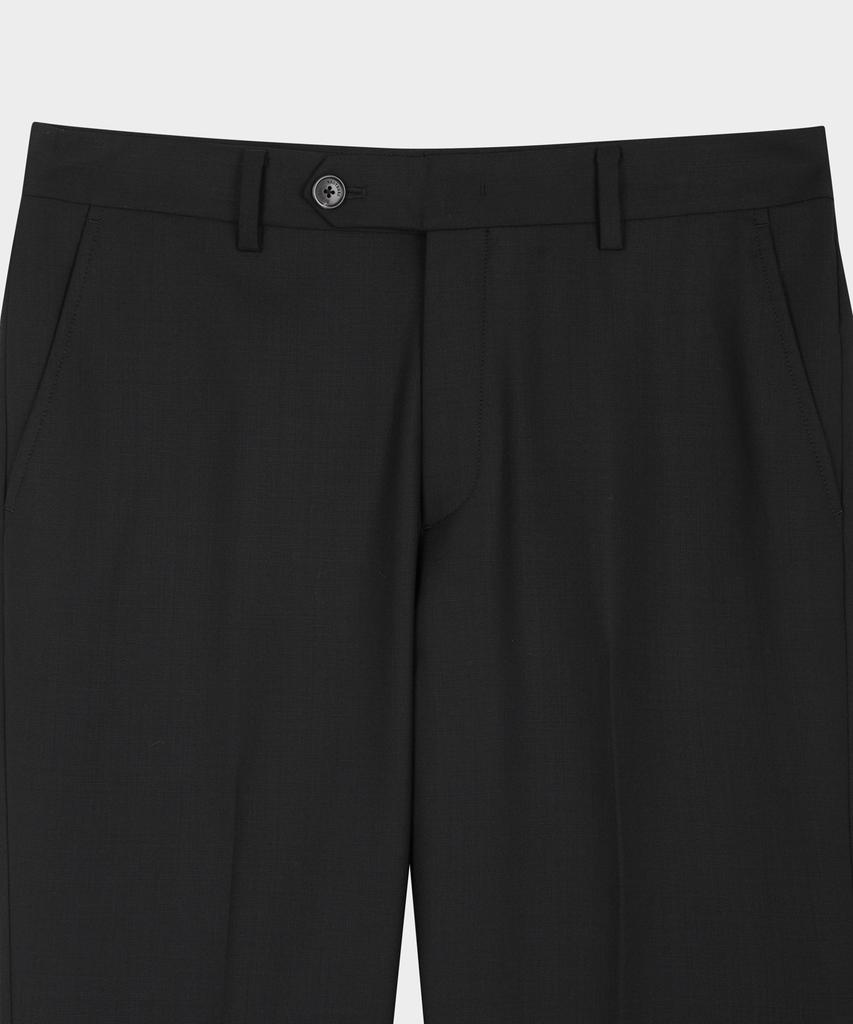 BROOKS BROTHERS Wool Trousers (Black) (Bbptmbg101)