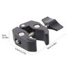 Heavy Duty Multifunctional Super Crabbing Clamp 1/4inch 3/8inch Screw Thread Adapter for Camera Photography Light