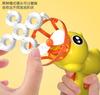 Children'S Fully Automatic Bubble Blowing Machine Electric Bubble Gun Supplement Liquid Bubble Water Toy Girl Heart