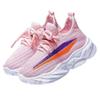 Men's and Women's Shoes, Spring New One-foot Non-slip Children's Running Shoes, Lightweight Breathable Mesh Casual Sneakers
