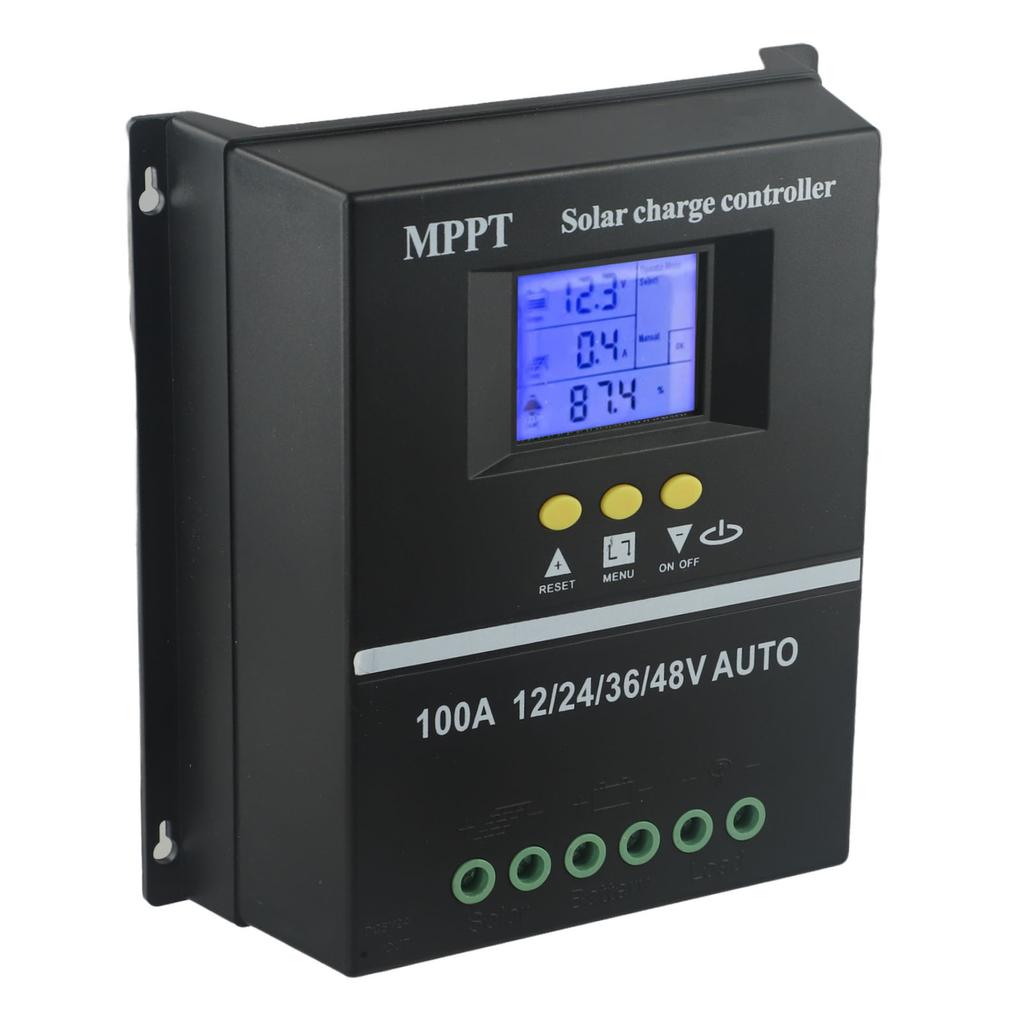 MPPT Solar Charge Controller Compatible with DC12V/24V/36V/48V Batteries Featuring User Centric Design Elements