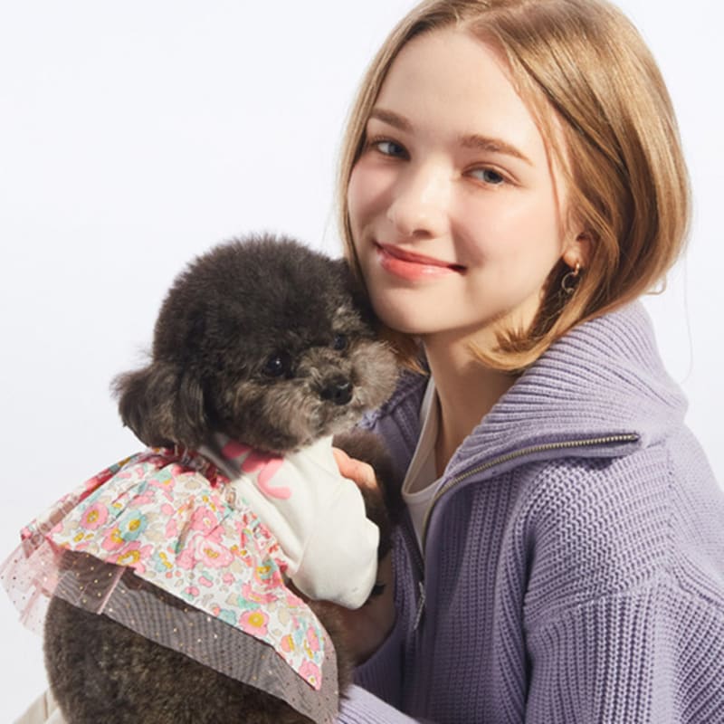 MIMINKO Liberty T-shirt Frill Dress [DW3SO1070]