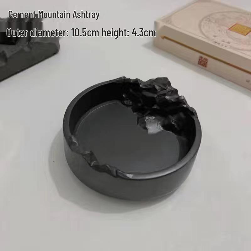 Luxury Creative Cigar Ashtray - Snow Mountain Design, Perfect Father's Day Gift