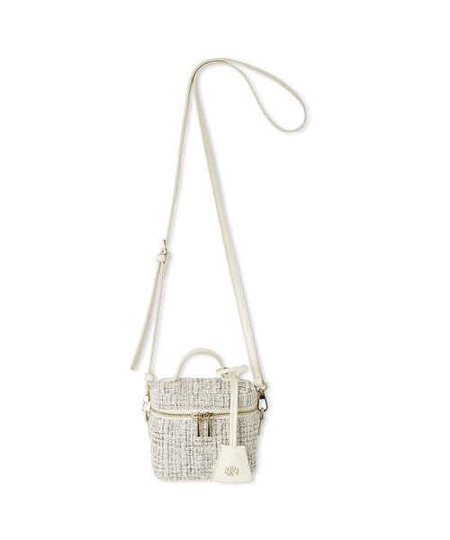 FRAY Mini Vanity Bag FWGB254309 White I.D. Women's