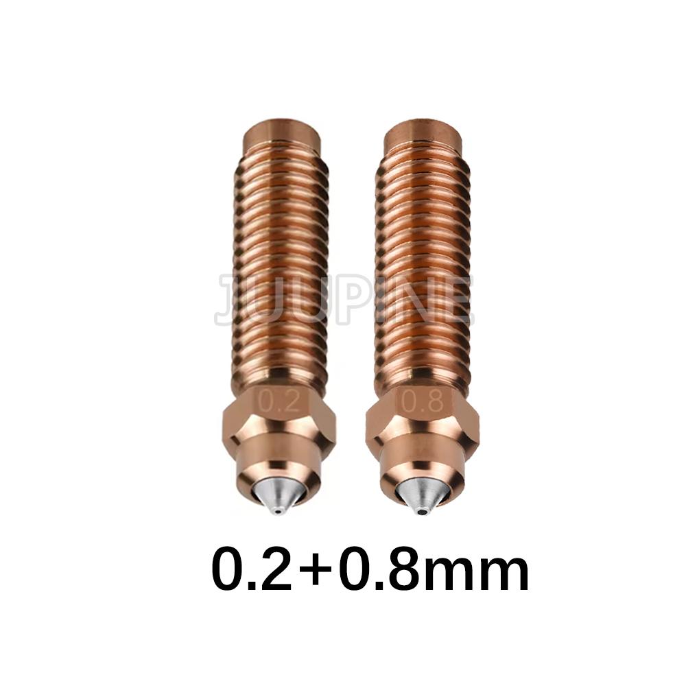 CC CC2 For Elegoo Centauri 0.2/0.4/0.6/0.8 Carbon Hotend Nozzle CC CC2 Chromium Zirconium Copper Bimetallic Nozzle3D Printer