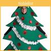 Adorable Unisex Christmas Tree Cosplay Outfit With Foot Covers For Holiday Celebrations