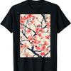 Vintage Cherry Blossom Minimalist  Art T-Shirt