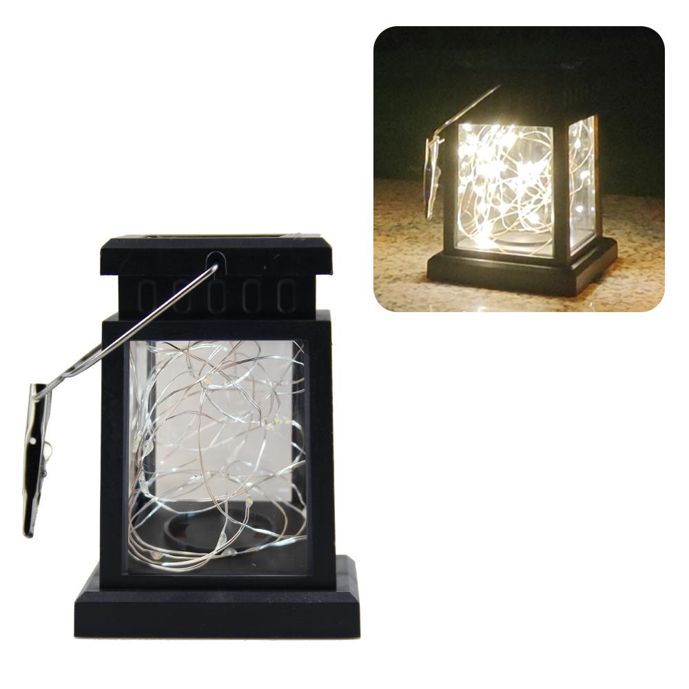 Garden Decor Solar Candle Lights Retro Palace Lantern Hanging Patio Walkway Light Landscape Floor Lights Waterproof Lawn Lamp