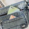 Denim Bag Women's Commuter Tote Bag Large Capacity Crossbody Bag